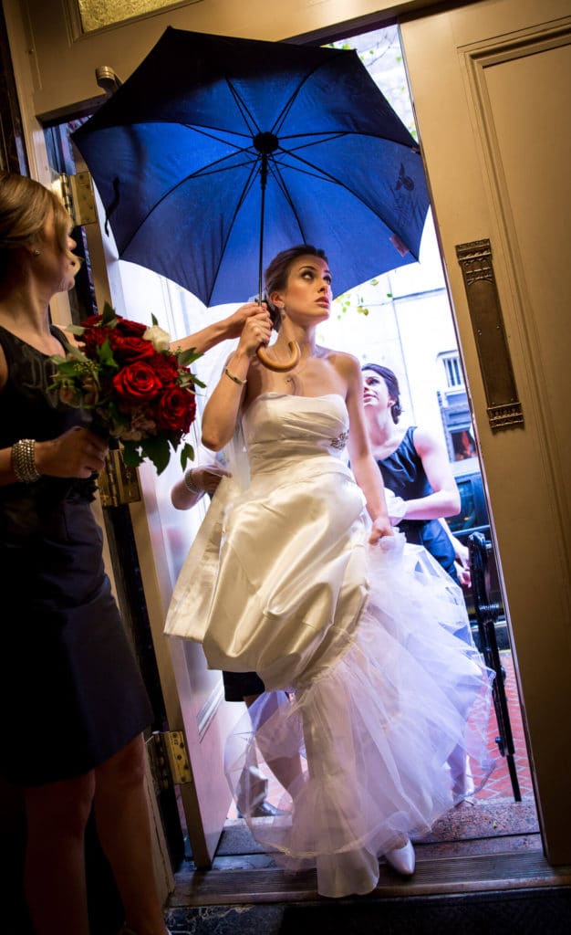 atlanta wedding photographer buckhead new orleans bride rainy day umbrella 0829