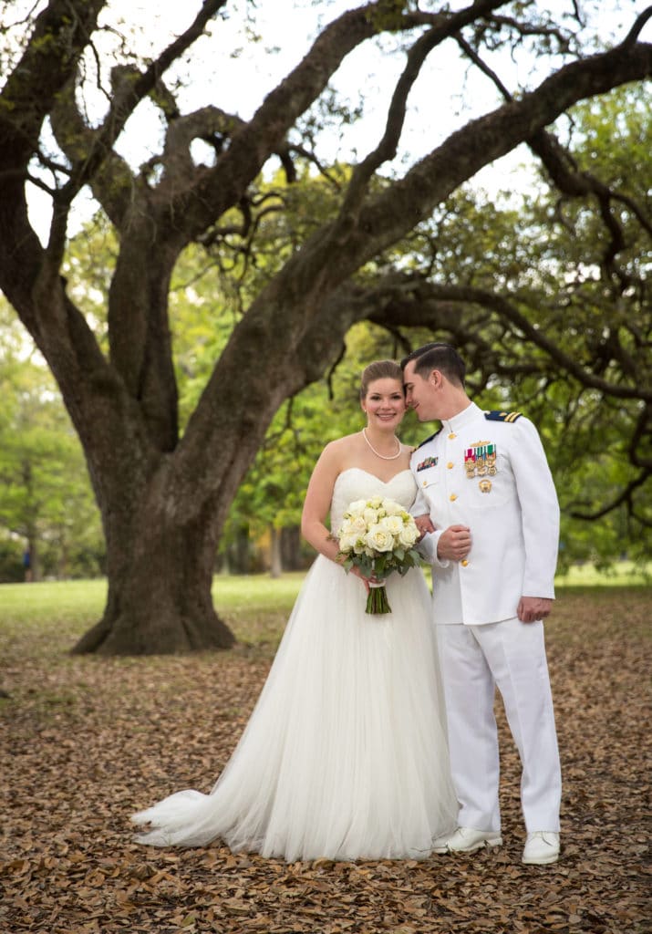Military wedding new orleans wedding photographer audubon park 0701