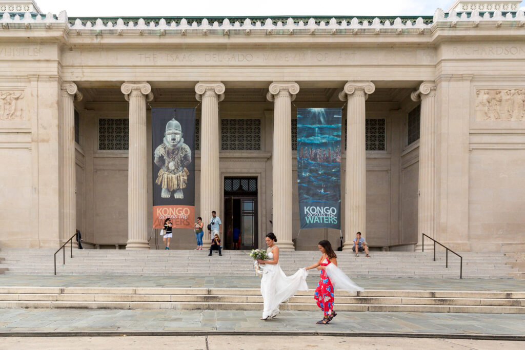 New Orleans Wedding NOMA Sculpture Garden destination photographer Denis Reggie 1171